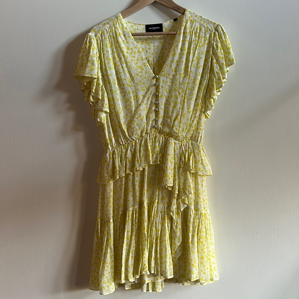 The Kooples floral print mini dress